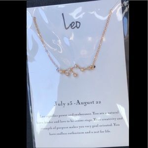 Horoscope constellation necklace